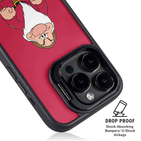Disney Snow White Grumpy Dwarf iPhone 15 Pro Kickstand Case